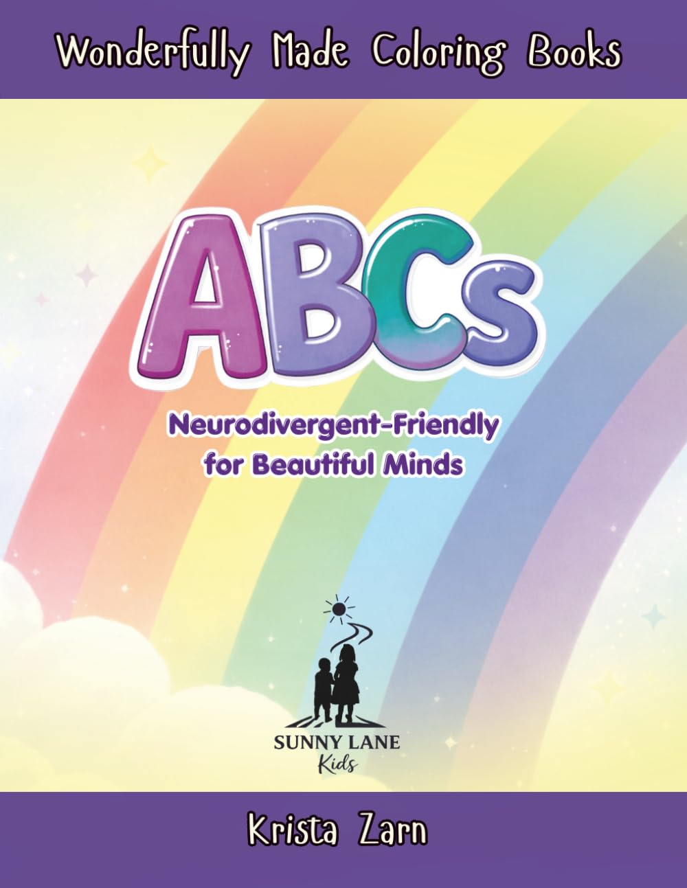 Wonderfully Made Coloring Books - ABCs: Neurodivergent-Friendly for Beautiful Minds