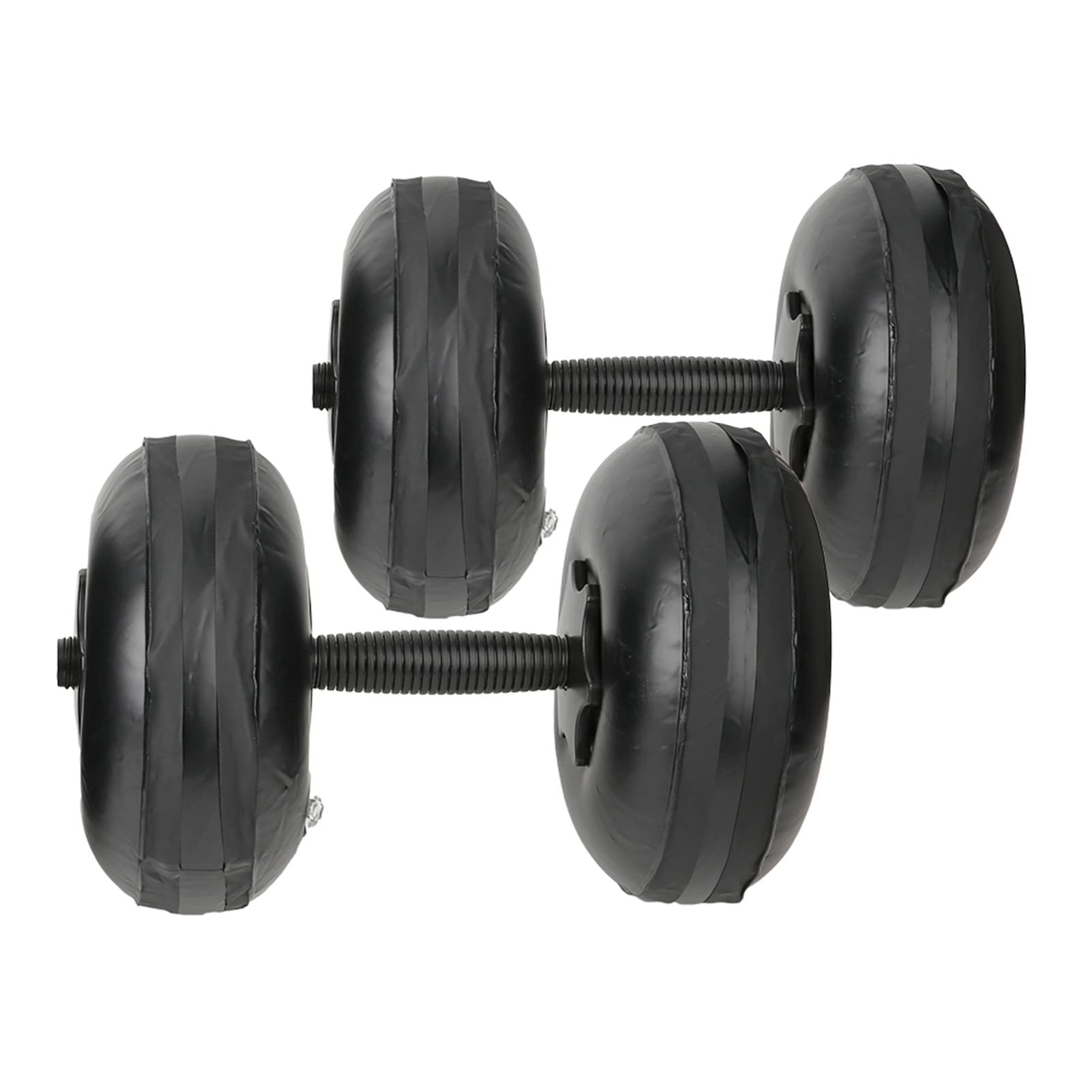 Jiawu Hantle Wypełnione wodą, Regulowana Waga 8-10 Kg Przenośne Hantle Wodne do Fitnessu, Domowa Siłownia dla Kobiet Sprzęt do Treningu Mięśni Ramion z pompką, Kształtowania Siły Jogi