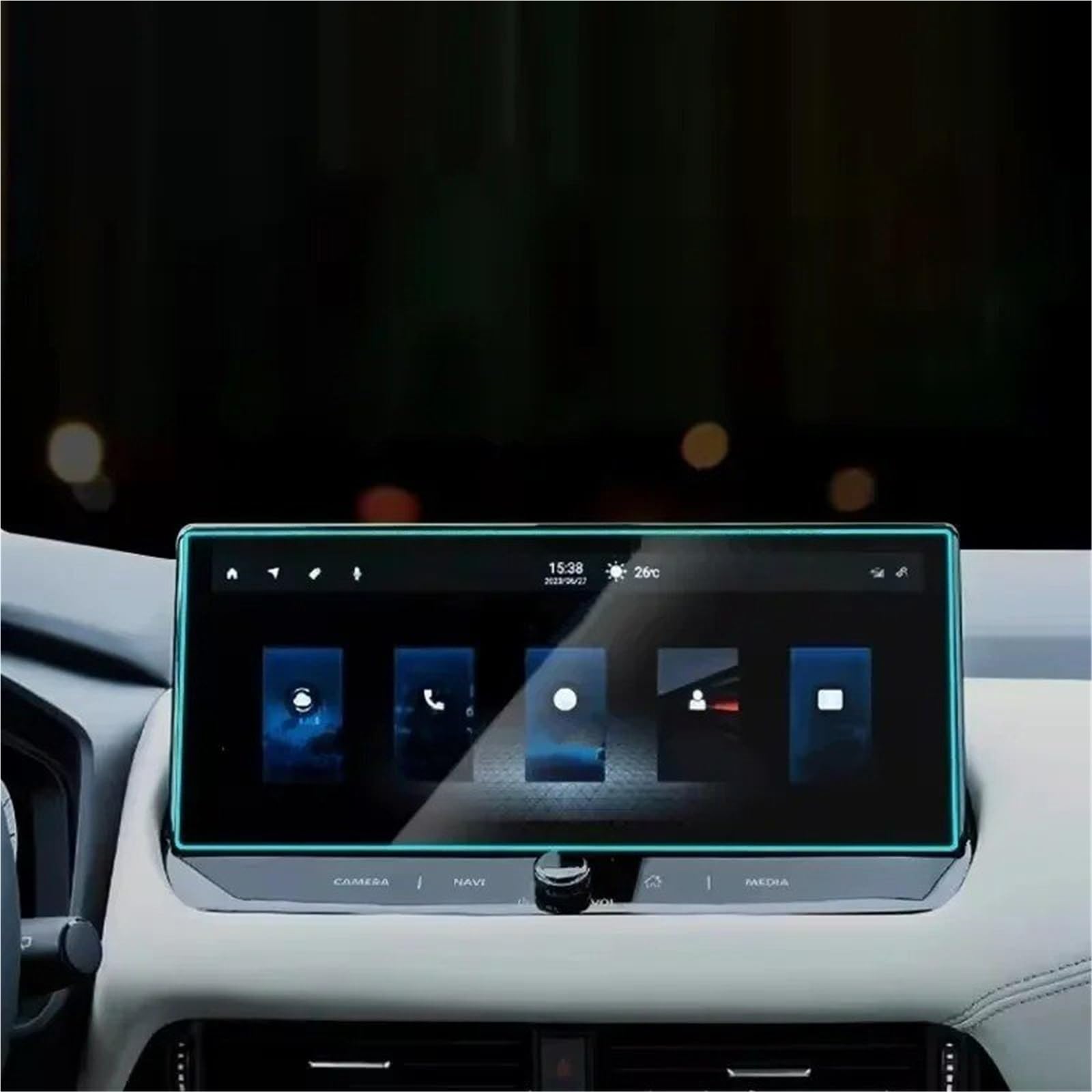 Nano ochraniacz ekranu do Qashqai dla J12 do X-Trail 2022-2024 (2 szt.)