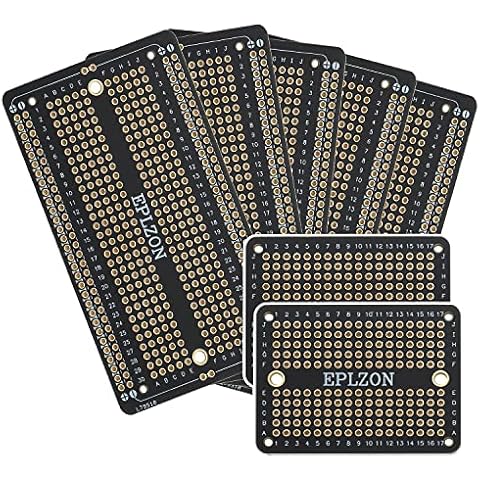 EPLZON Breadboard Protoboard Kit PCB Doble Cara Cover