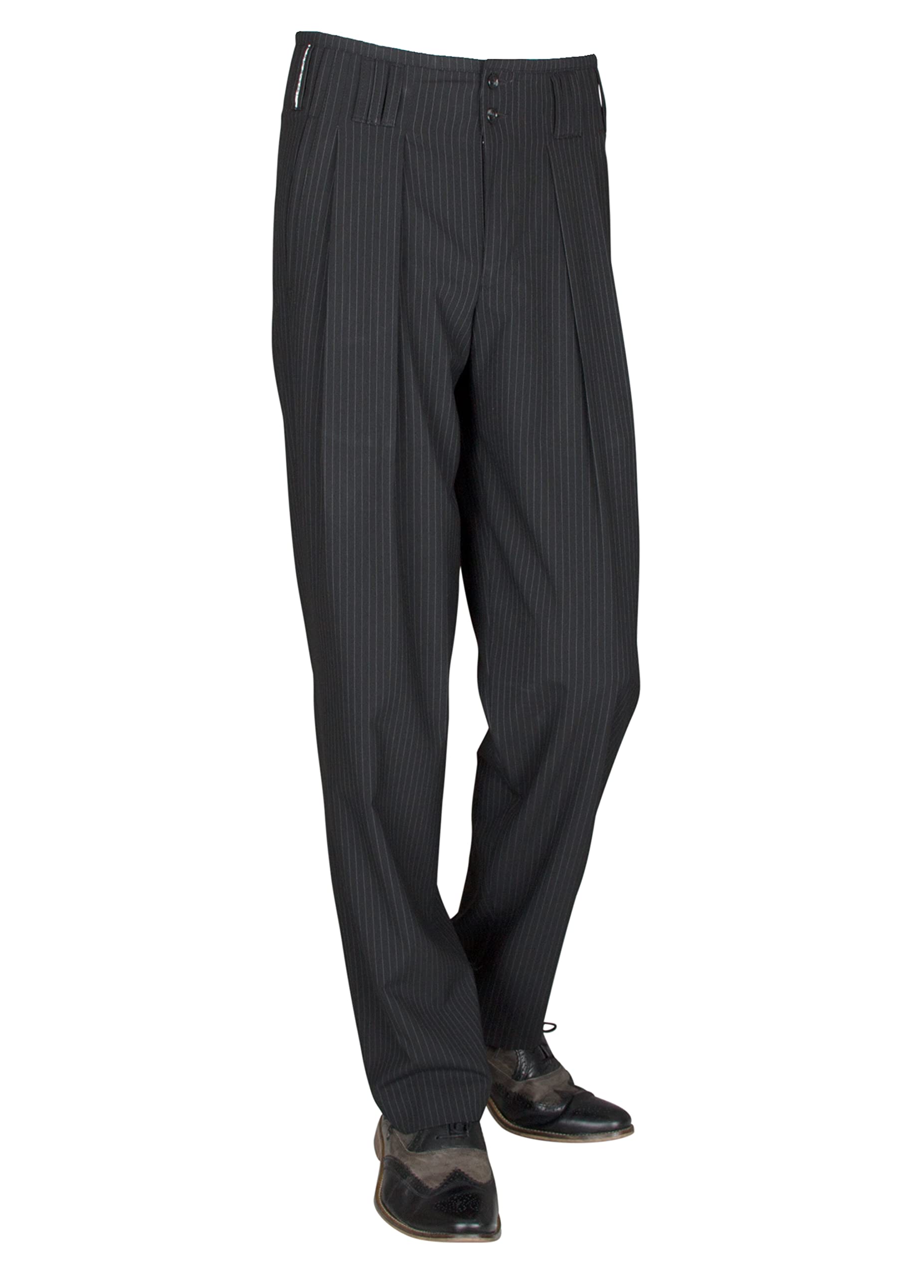 Pantalon large plissé : bougez librement sans compromis rétro