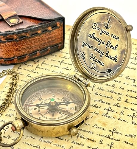 Brass Compass - So You can Always find Your Way...