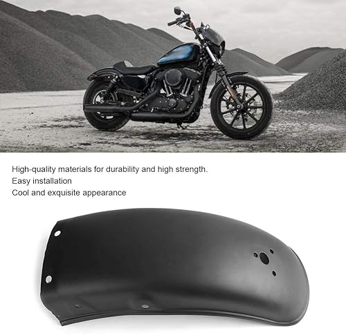 Miniatura 4 de Guardabarros de rueda de motocicleta, aleta de barro de neumático traseroaletas de metal Guardabarros de rueda de motocicleta modificación de