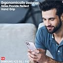 TheGiftKart Shockproof Clear Back Cover Case for Samsung Galaxy F42 5G / A22 5G | 360 Degree Protection | Hard Transparent Back Cover Case for Samsung F42 5G / A22 5G (PC & TPU, Transparent Bumper) gallery image