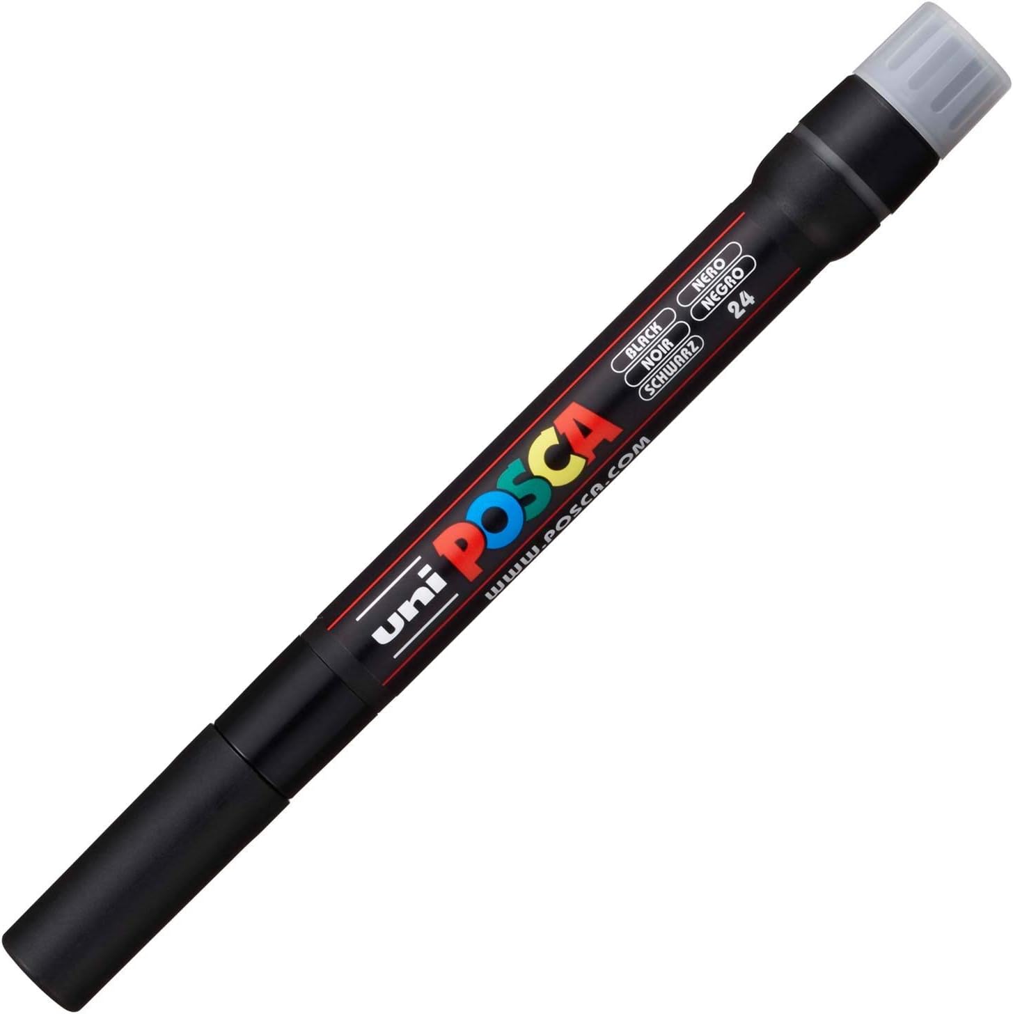 Posca Marker Brush in Black, Posca Pens for Art Supplies, School
