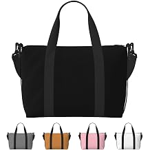 Customized Duffle Bag for Travel Women Men Custom Image Text Tote Bags Personalized Carry On Shoulder Bag for Sprot, Gym, Labor and Delivery, Customizable All-Black