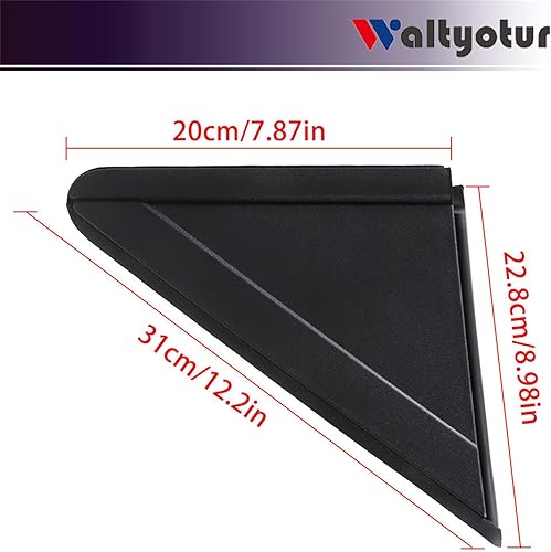 Miniatura 7 de waltyotur 1 par de retrovisores laterales laterales izquierdos y derechos para la bandera del espejo de repuesto para Grand Caravan 2008-2017 Town &