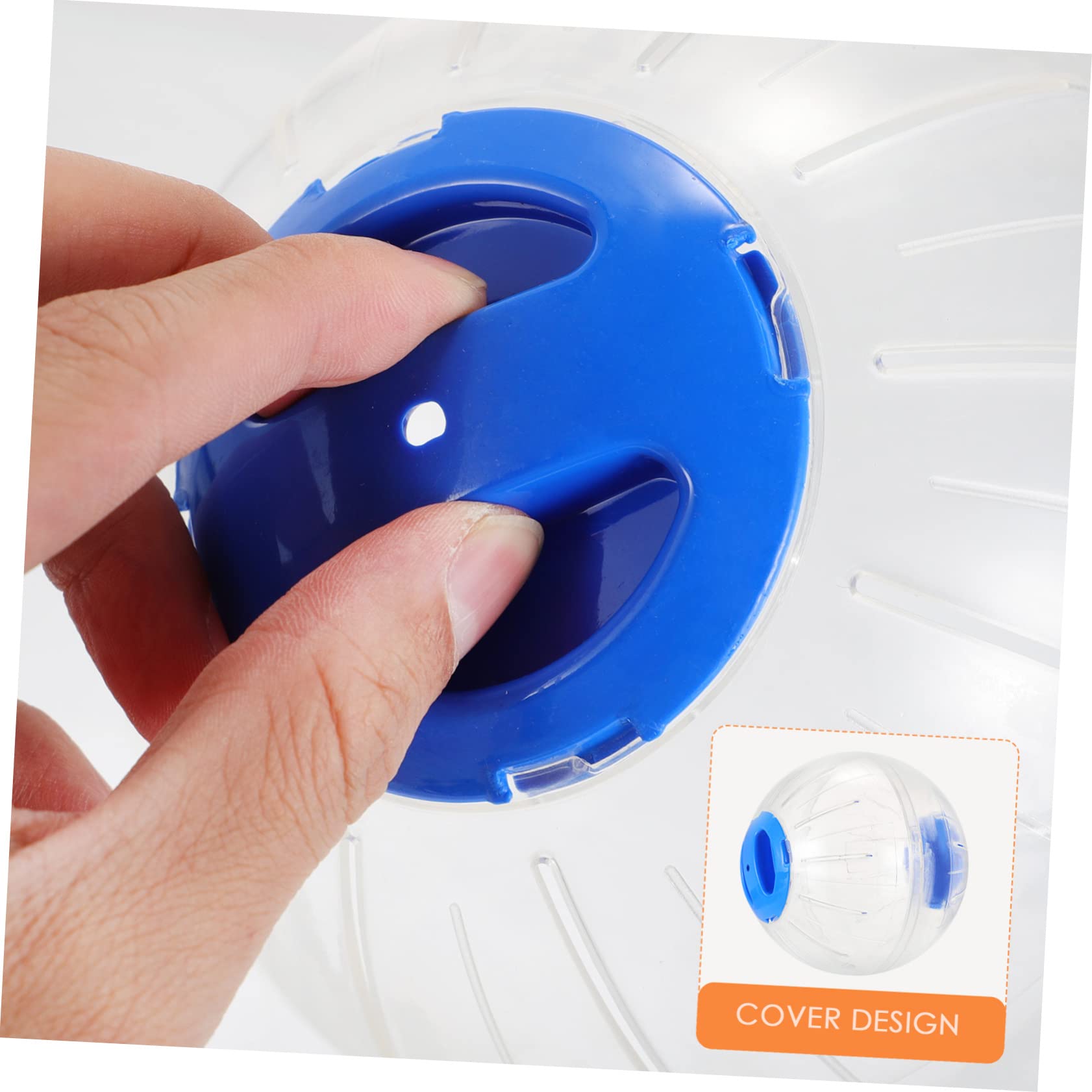 POPETPOP Hamster Running Toy Small Pet Wheel Exercising Roller Squirrel Plaything