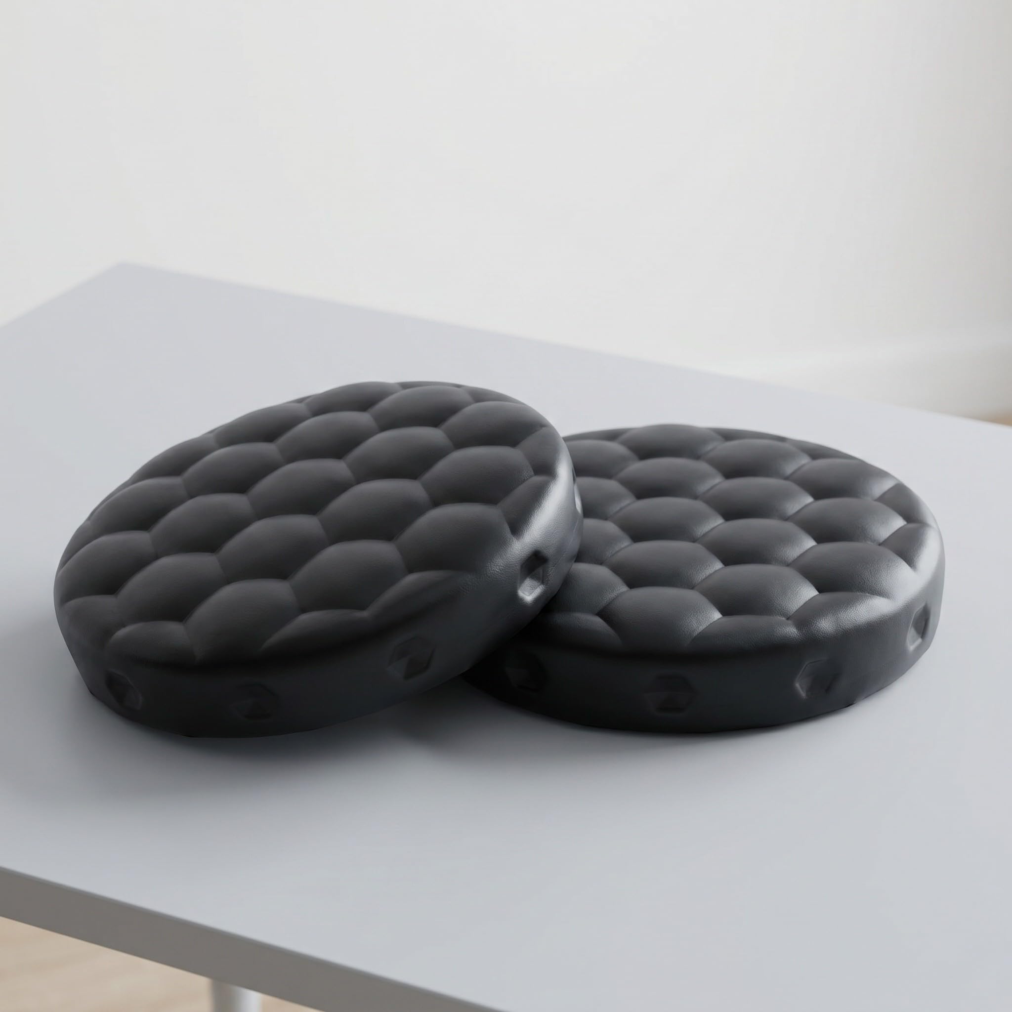 VICASKY 2 Piezas Cojín Redondo para Taburete de Bar de Cocina, Asiento