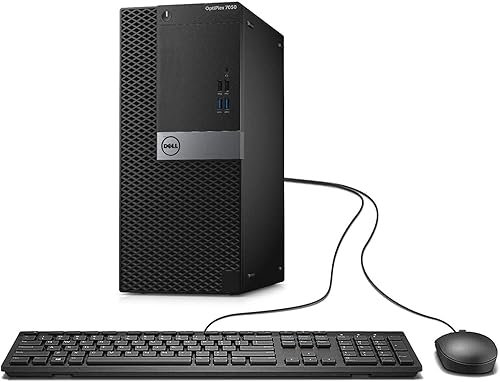 Dell OptiPlex 7050 MT Intel Core i7-6700 3.4 GHz, 32GB RAM, 1TB SSD,500GB HDD, AX200 Built-in WiFi 6,Bluetooth 5.2,HDMI,Keyboard & Mouse Windows 10 disponible en Yaxa Costa Rica