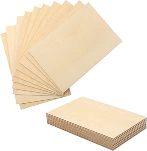 Healifty Houten Zeshoekige Stukken Beuk DIY Ambachten Schilderij Decoraties 50st 50mm