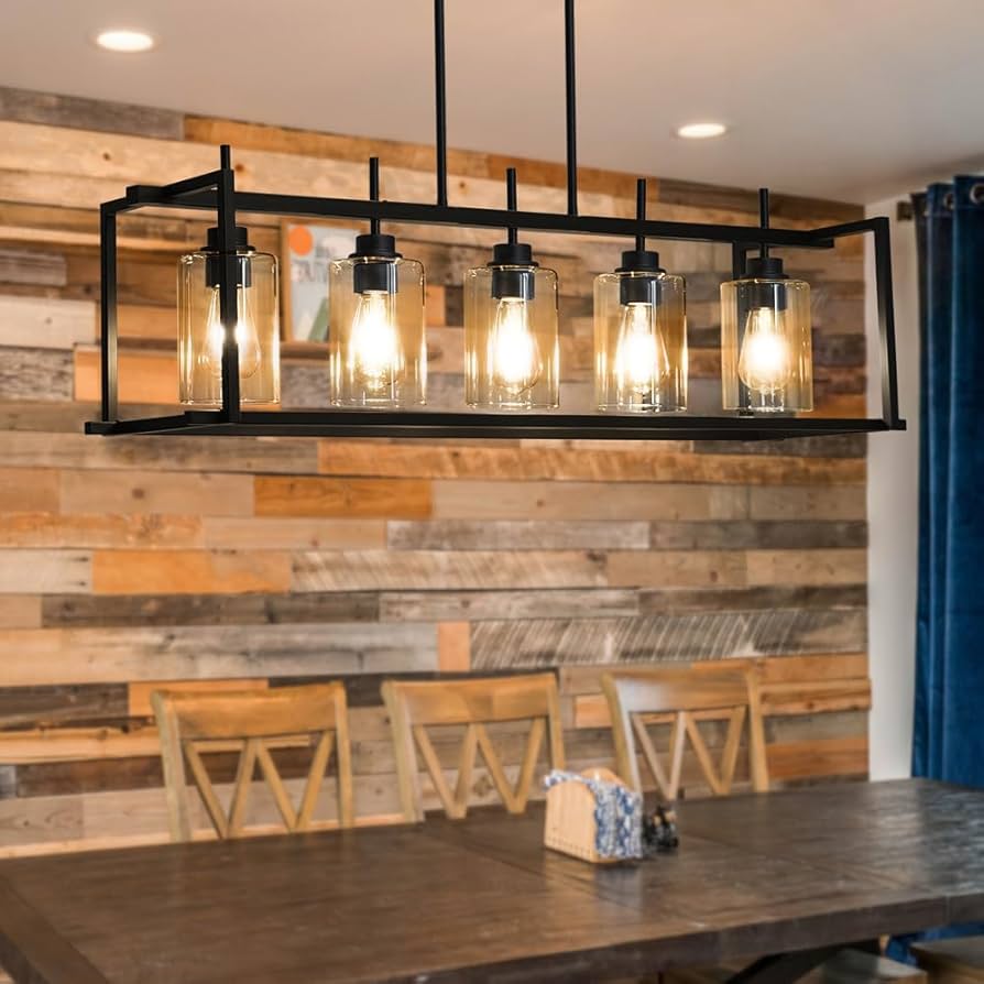 もんぶらん ZSMIHDOH 2 Pack Pendant Lights Kitchen Island, Farmhouse