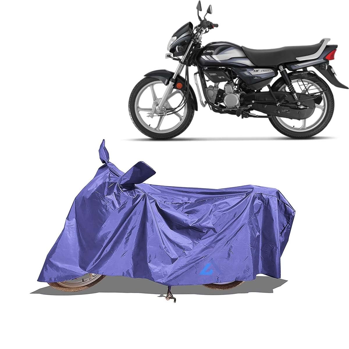 Y3H - Hero HF Deluxe Waterproof Bike Body Cover - UV Rays Protective & Dustproof Two Wheeler Covers - Made of 190T Taffeta | Color : Navy (B0C28TJPC6) Amazon Price History, Amazon Price Tracker
