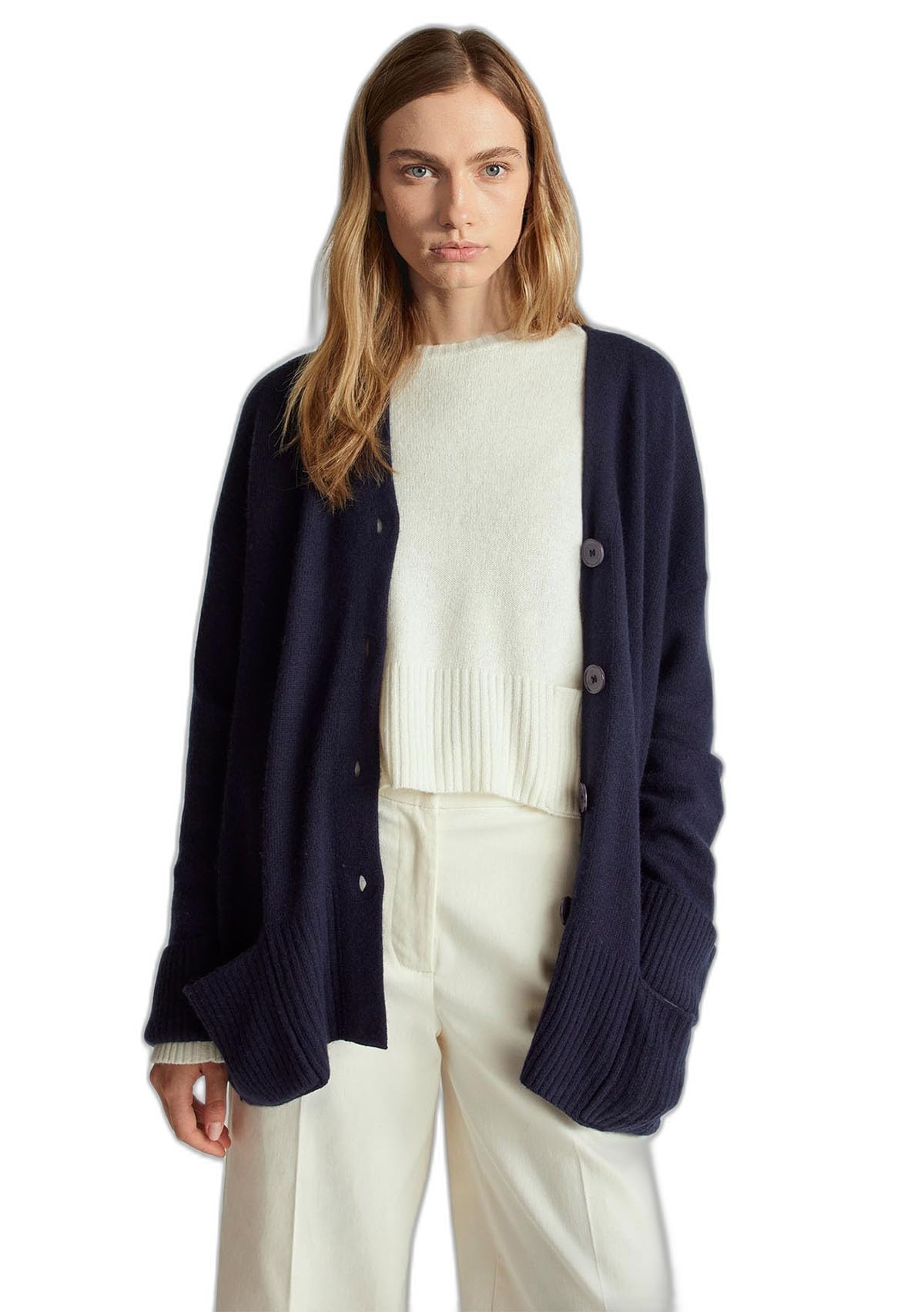 United Colors of Benetton Kardigan Kobiety Cardigan M/L 126wd604z