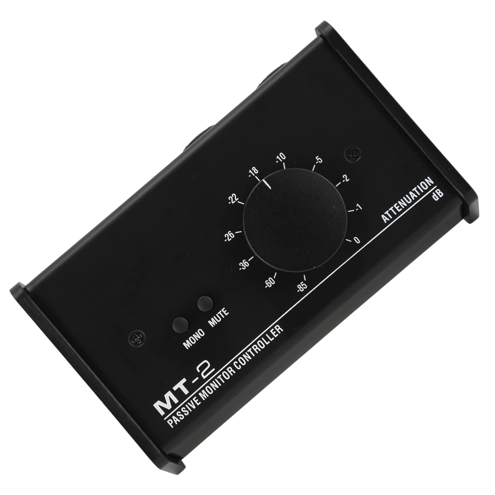 Contrôleur de volume stéréo passif, contrôleur de moniteur passif Interface XLR et 3,5 mm Réglage précis Plug and Play Contrôle de la sourdine pour ordinateur de bureau