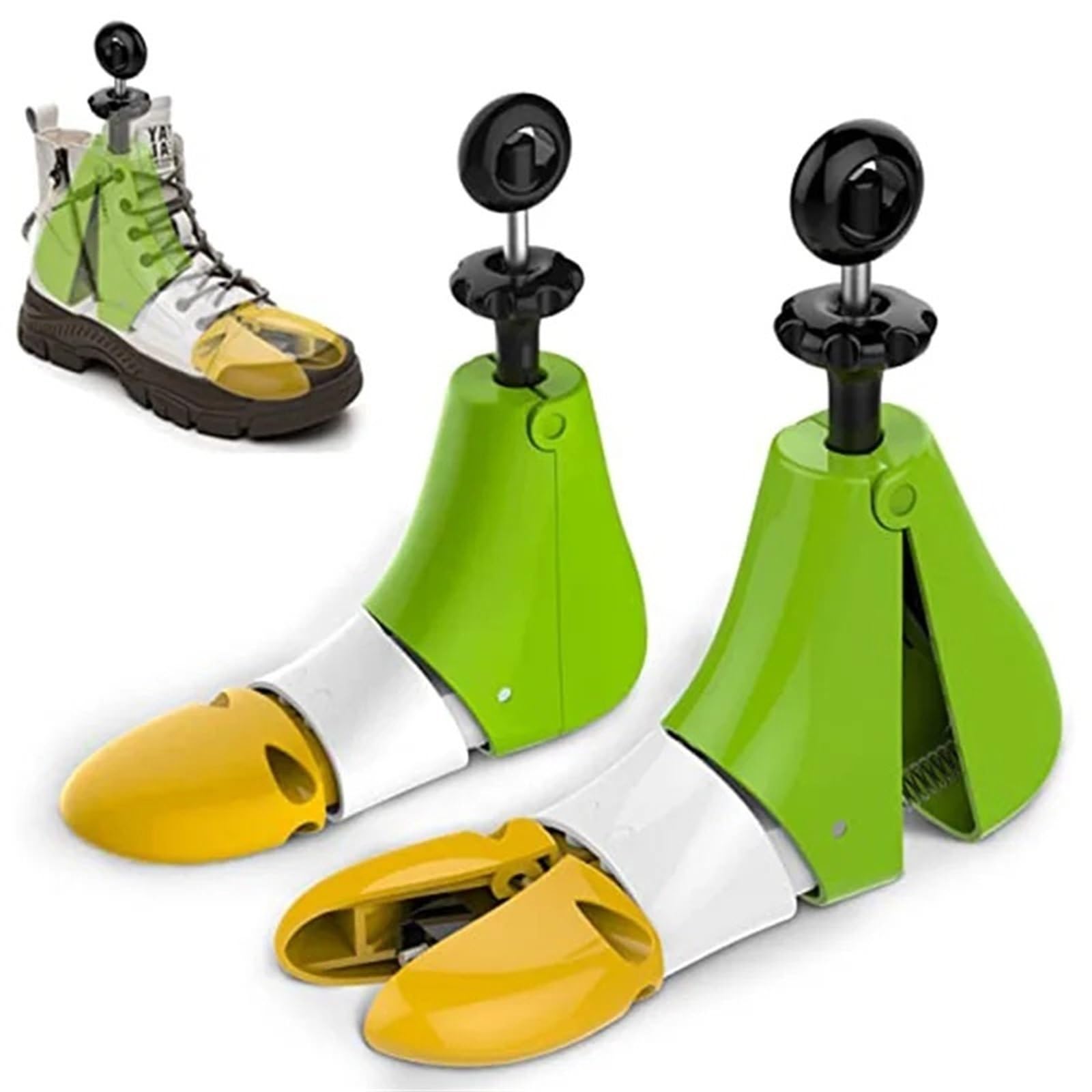 Shoe Tree Hormas ajustables for hombres y mujeres, zapatos de caña alta, expansor moldeador de árboles, ensanchadores de ancho de calzado deportivo for botas, zapatillas Hormas De Zapato ( Color : M S