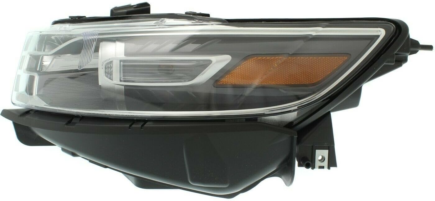 Headlight Bulb Left Driver Side Clear Lens Driving Head Light Headlamp Hand for Ford for Taurus Limited/SE/SEL/SHO 16-19 14579730 FO2502361
