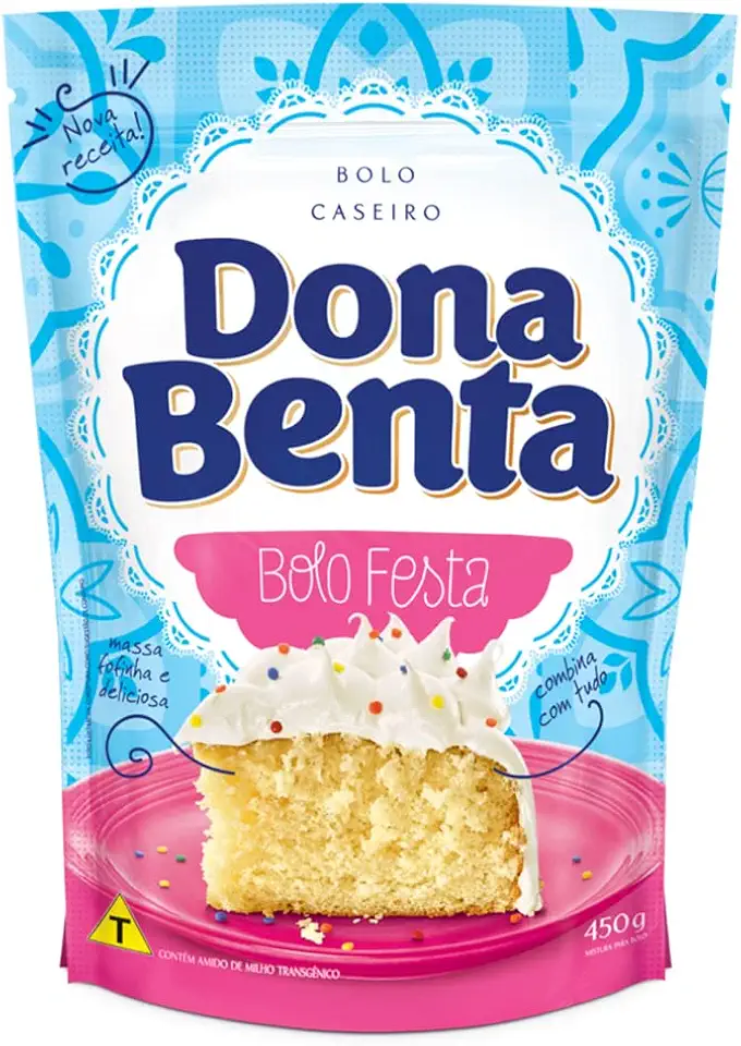 Mistura Para Bolo Festa Dona Benta 450G