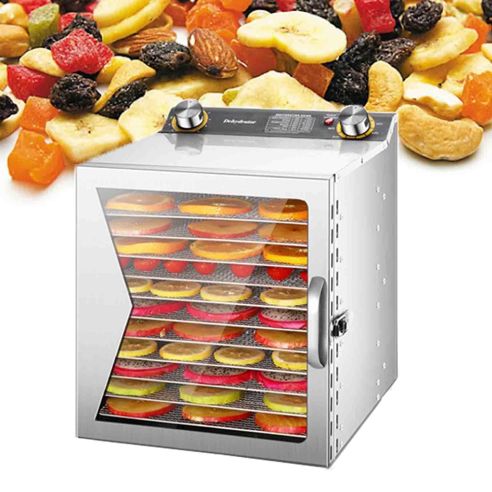 PtaTritious Freeze Drier, Food-Dehydrator Machine, 12/18 Layers Freeze Dried Machine, Food Processer, Digital Timer & Adjustable Temp Control for Jerky, Herbs, Fruits 12Layer