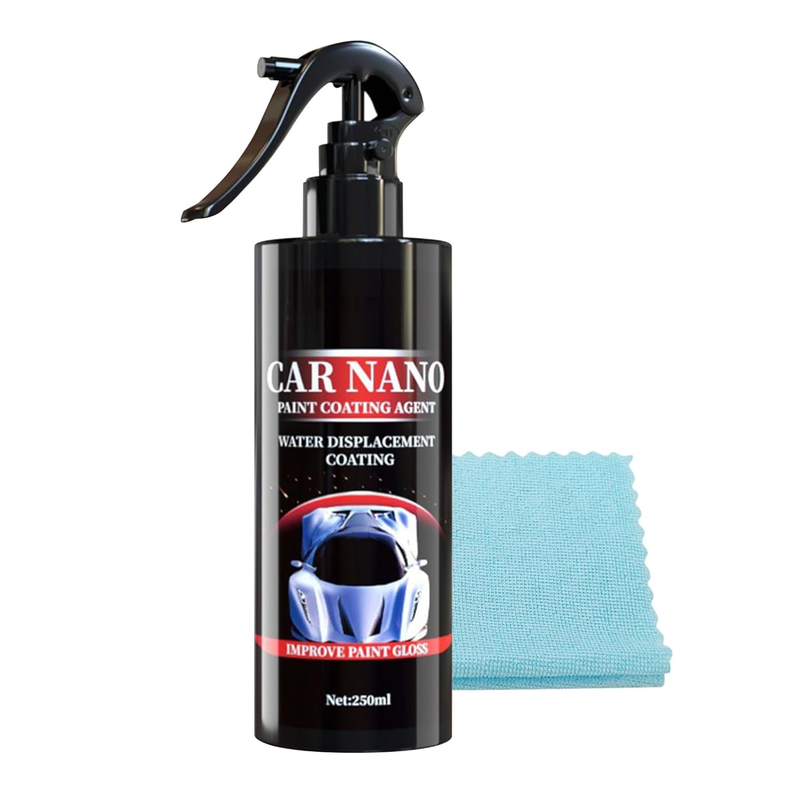 High Protection Fast Coated Car Nano Kratzer Spray Nano Spray Auto Car CoatingSpray Scratch Repairing Auto Kratzerentfernungsspray Reparaturspray(1pc, 250ml)