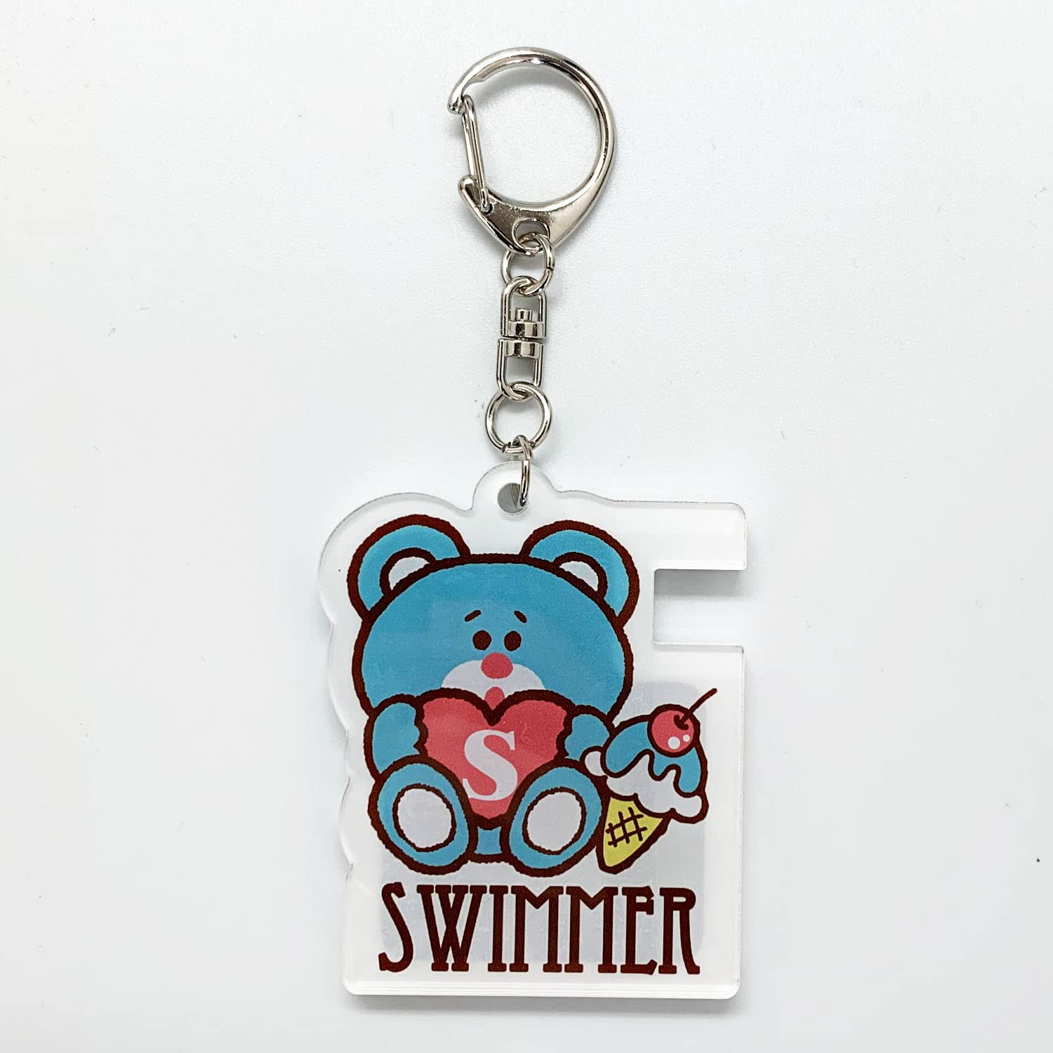 Amazon.co.jp: シナダグローバル SWIMMER ベアー スマホスタンドミラー 