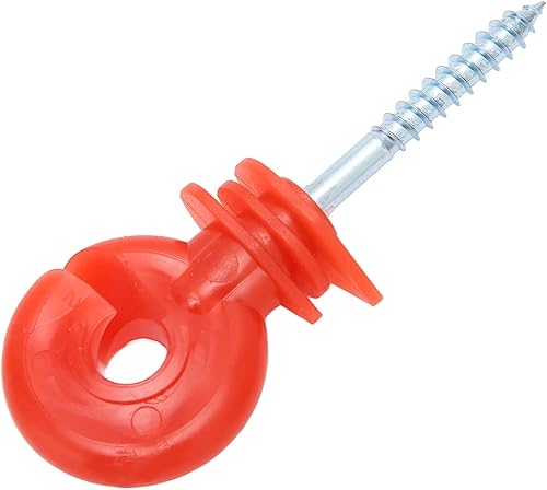 Miniatura 8 de Aislador de valla a prueba de lluvia, protección solar, acero plástico, aisladores eléctricos para cercas eléctricas, accesorios para la cría de