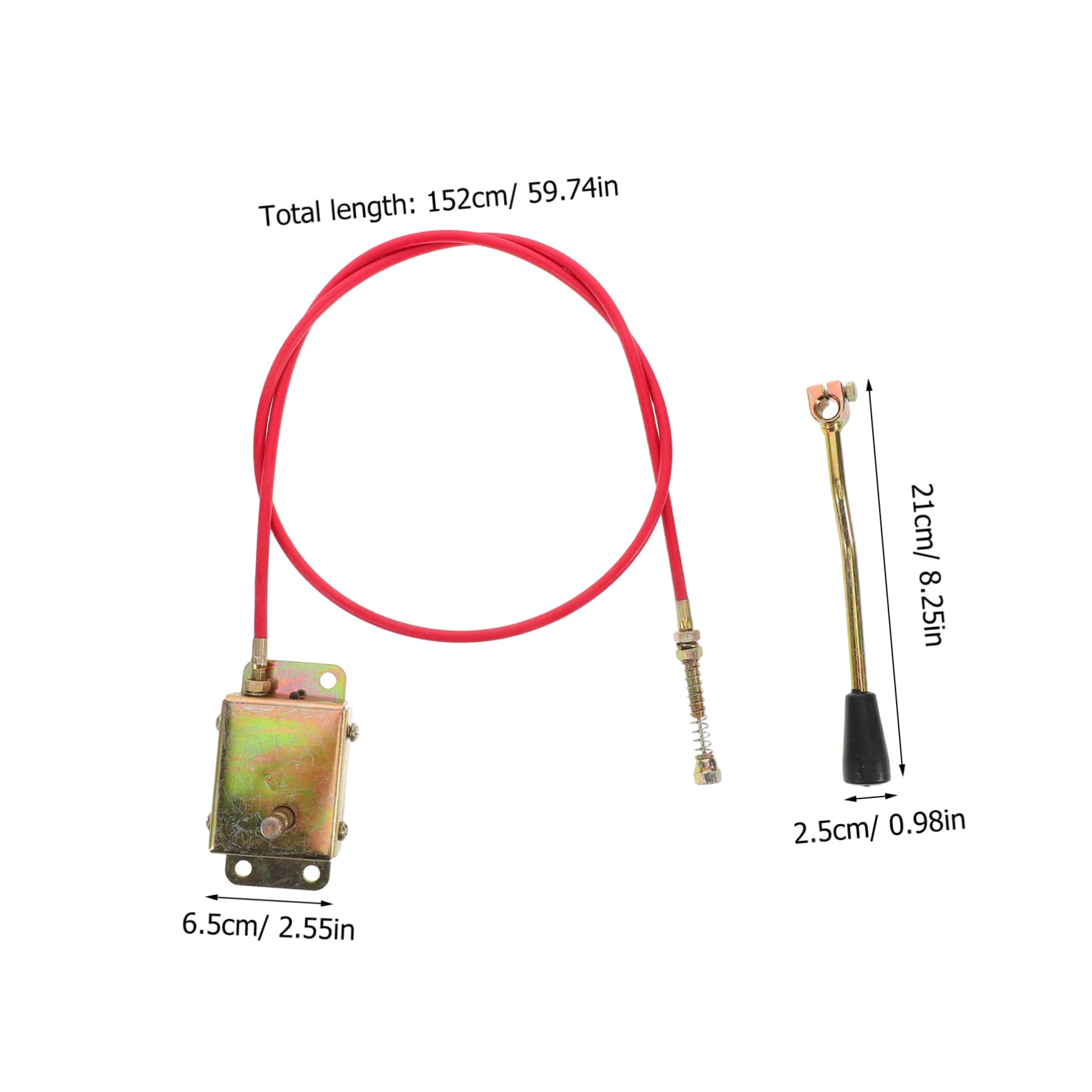 Garneck Three-Wheeler Gear Shifter Lever Kit Lever Shift Gear for Electric Bicycles Sturdy Design for Control