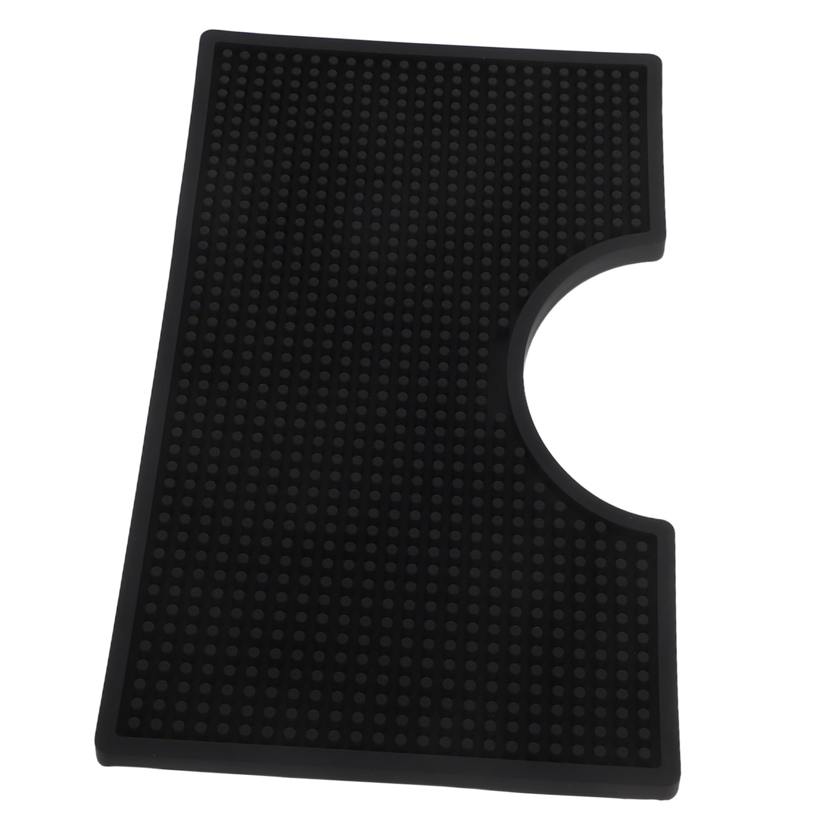 Tapis de Bar en Caoutchouc Noir COLLBATH 30,4x17,8 Tapis Drainant