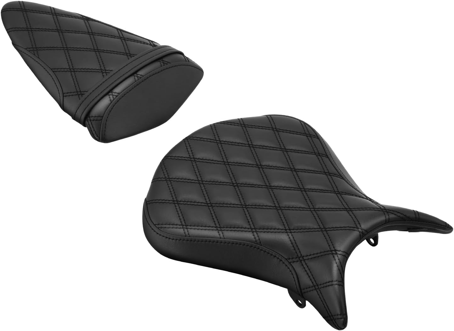 TCT-MOTORPARTS Front + Rear Driver & Passenger Seats Fits for Kawasaki Ninja ZX6R 2007-2008