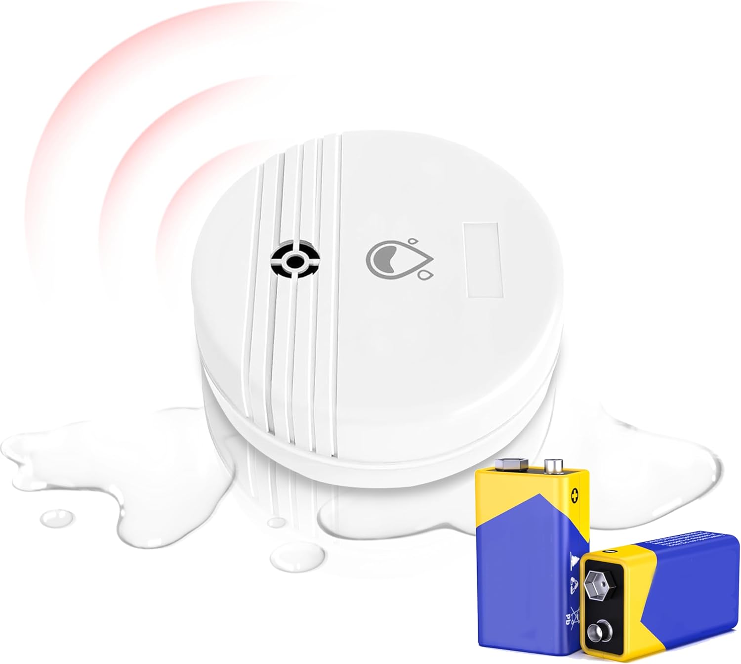 Filotimo Water Leak Detector, Lound Sound Sensor Alarm, Home Water ...