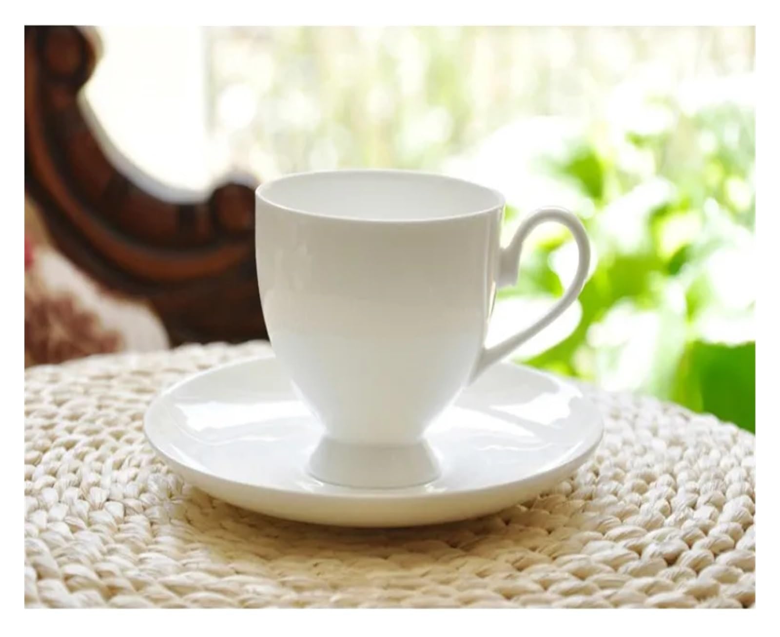 Duże ceramiczne kubki do kawy, Porcelanowy kubek do kawy, spodek, łyżeczka herbaty, zestaw wielokolorowy(B)