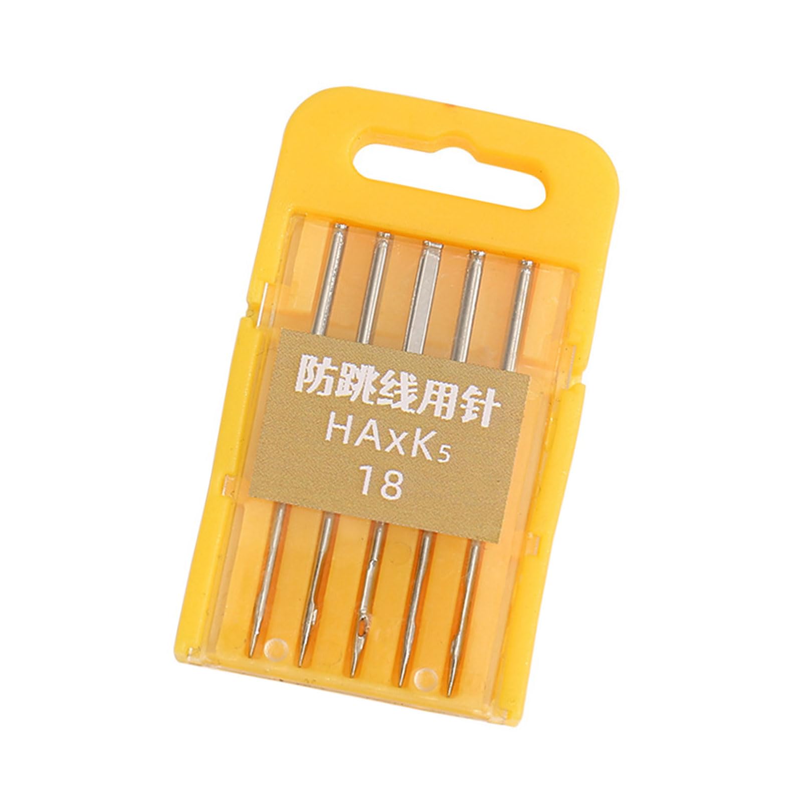 Greabuy 25Pcs Carbon Steel Overlock Needle Rustproof for Stitching Clothing Repair Old Sewing