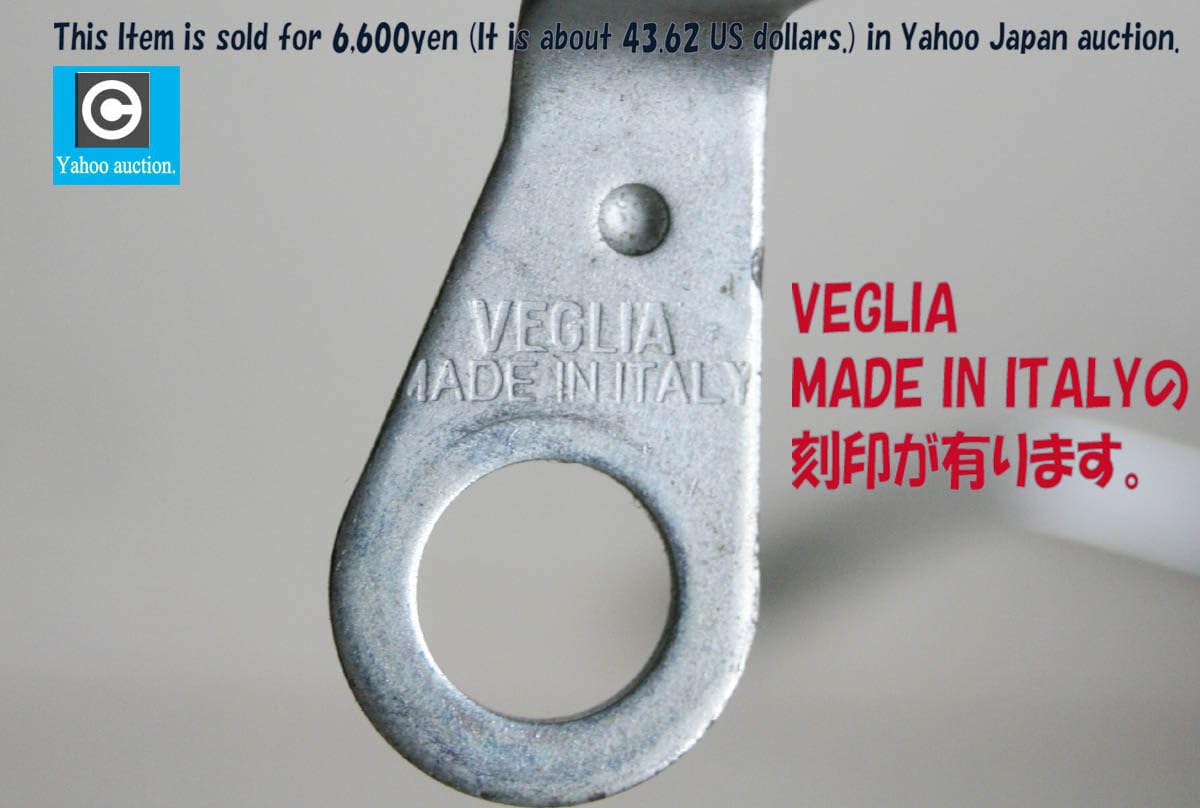 Amazon.co.jp: レア!70年代 純正品 ベスパ50S.50R.90.100 VEGLIA製 丸 