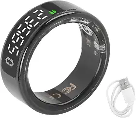 RiToEasysports Anel Inteligente, Monitor de Saúde do Rastreador de Fitness Com Modos Esportivos de Contador de