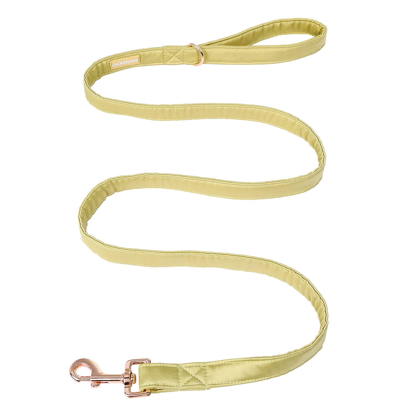 Unique style paws Silk Dog Leash Durable Dog Leashes with Welded D-Ring Comfortable Handle for Small Medium Large Dogs