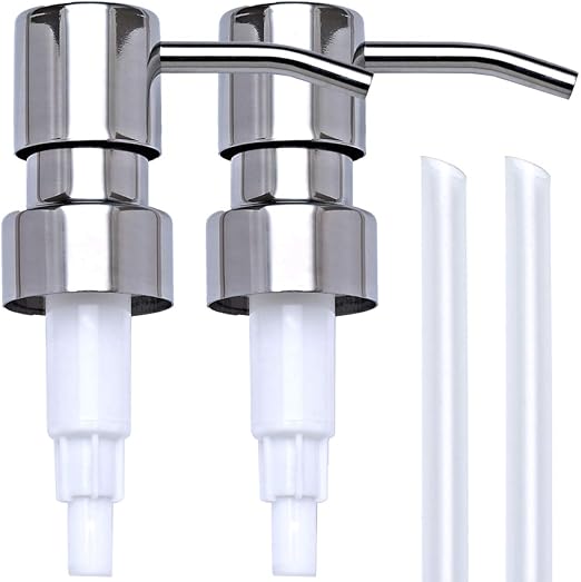 Chrome Soap Dispenser Pump Replacement Silver 304 Rust Proof