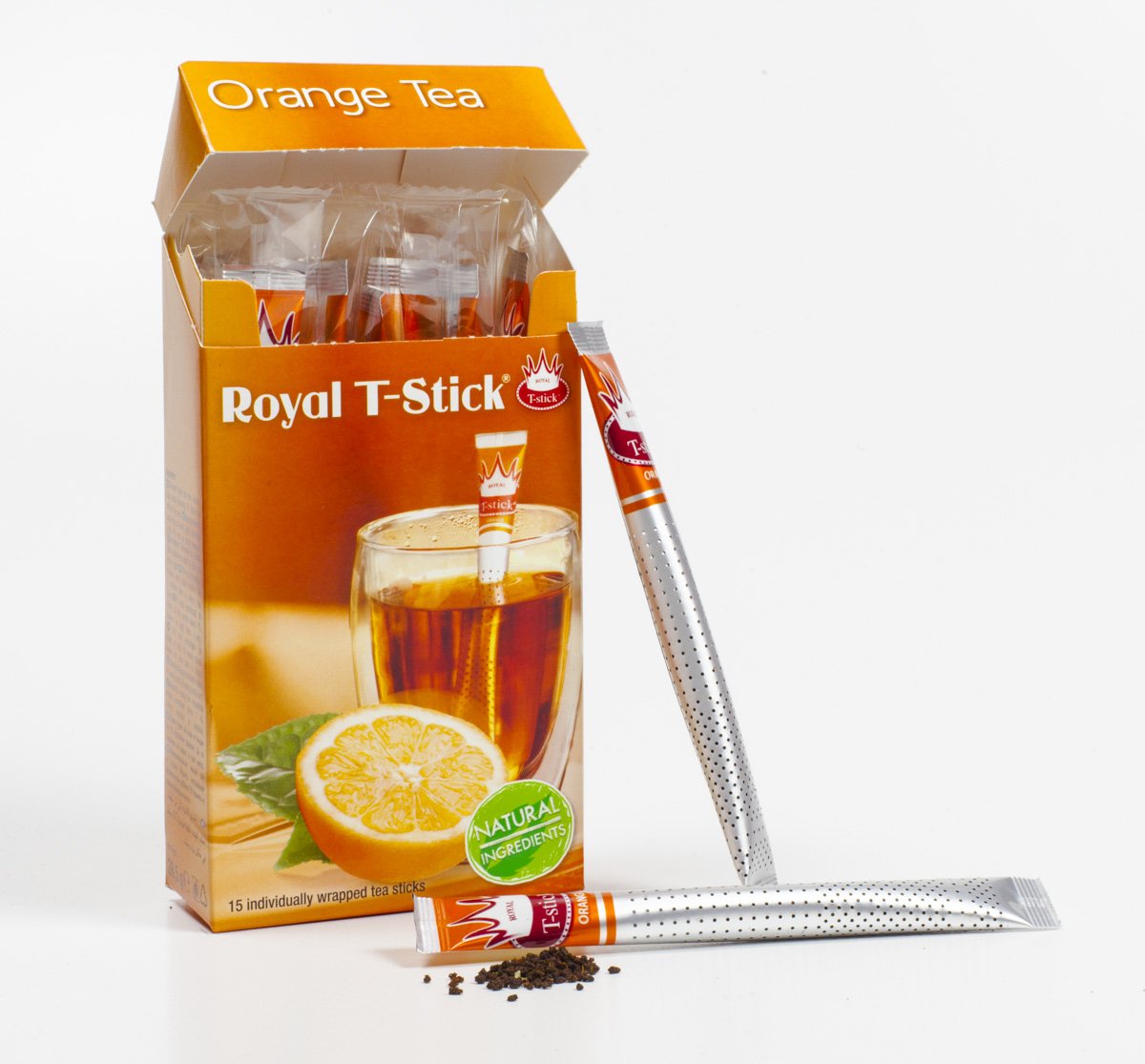 Royal T-Stick Orange Tea, 15 Count