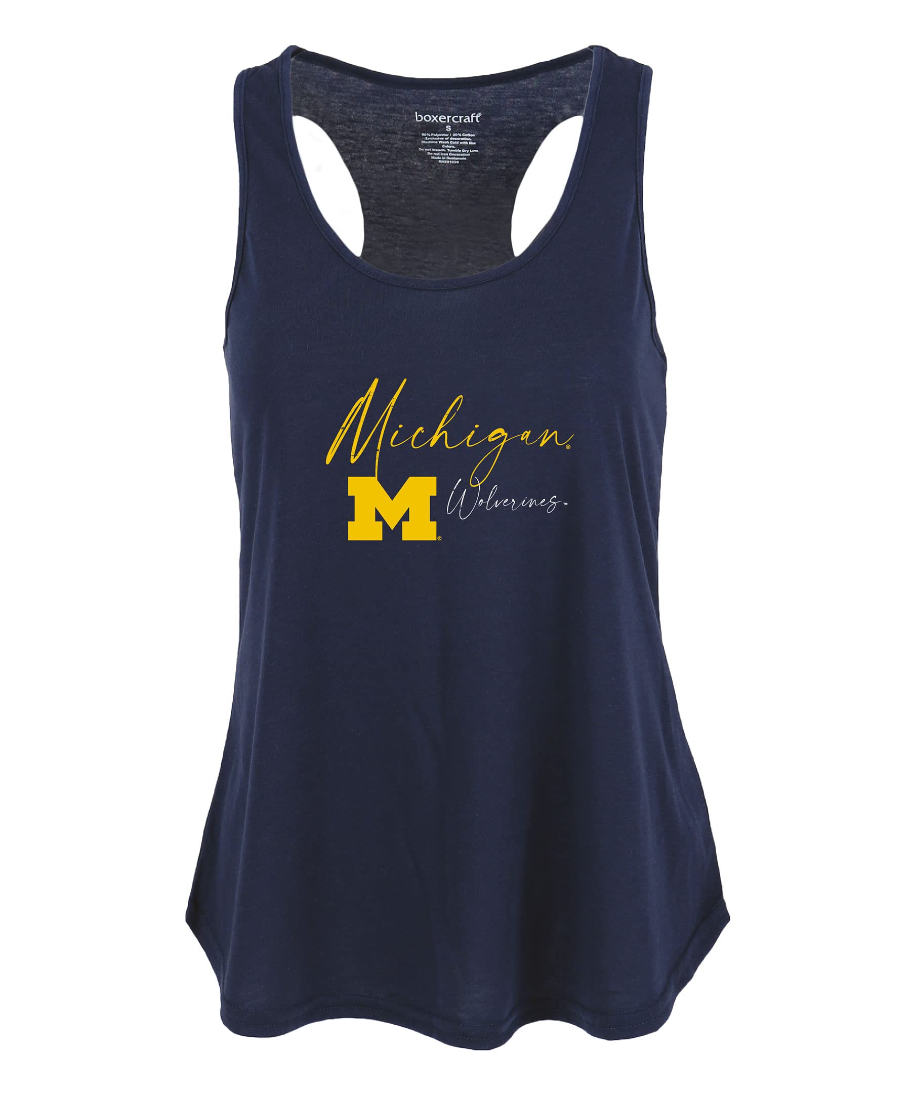 boxercraftWomen's NCAA Team Logo Essential Racerback Tank