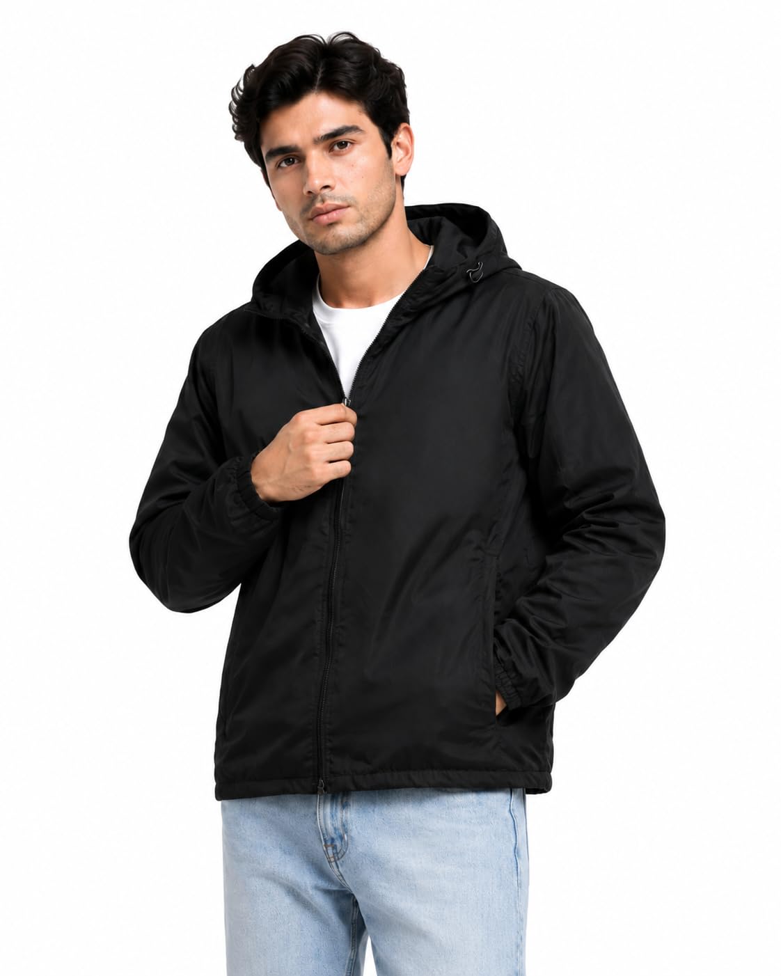 a to z creation Men’s Sunscreen Parka Jacket | Anti Tan UV Protection Biker Jacket | Lightweight Full Sleeve Zip-Up Summer Outdoor Wear-picture-52