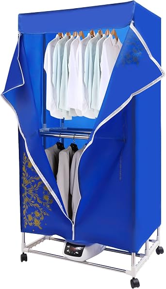 Portable Clothes Dryer, 3200 RPM Electric Fast-Drying Machine with 3 Gears Adjustment,Clothing and Shoes Quick & Easy-to-Use Foldable Compact Dryer,Travel - Premium Mini Machine for Light Clothes