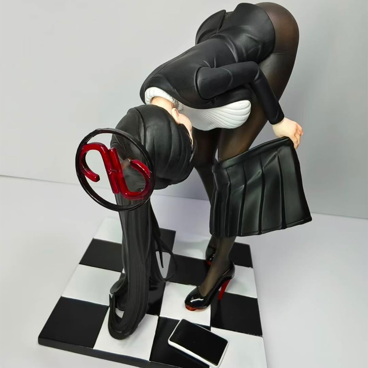 Blue Archive Tsukatsuki Rio Figure 1/6 Anime Game Characters PVC Desktop Ornaments Fans Gifts 7.1IN