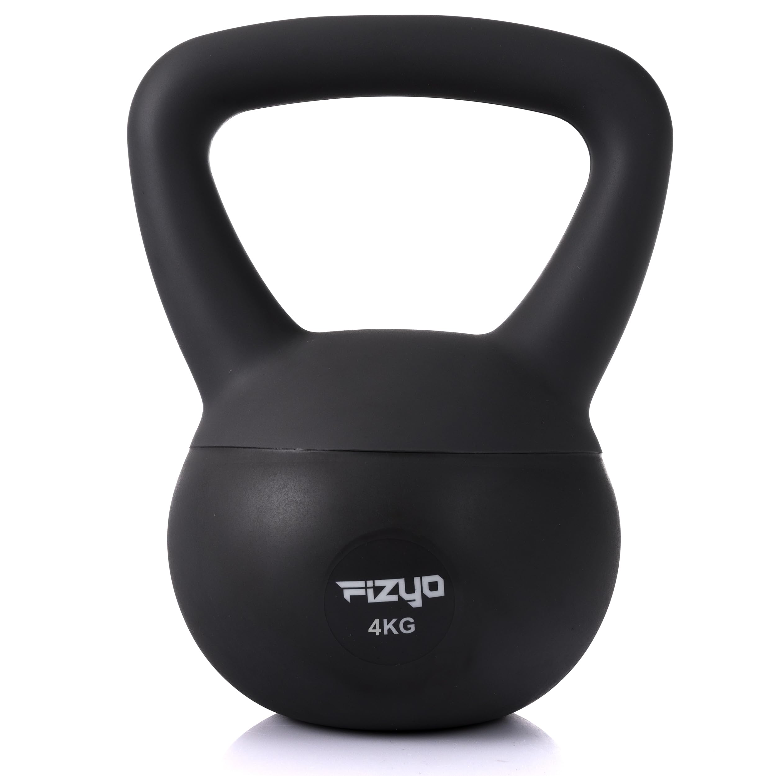 FIZYO Kettlebell Souple PVC avec Sable de Fer – Poignée Antidérapante, Poids pour Musculation, Fitness et Cardio, Entraînement à Domicile, Squats, Swing, Renforcement Musculaire