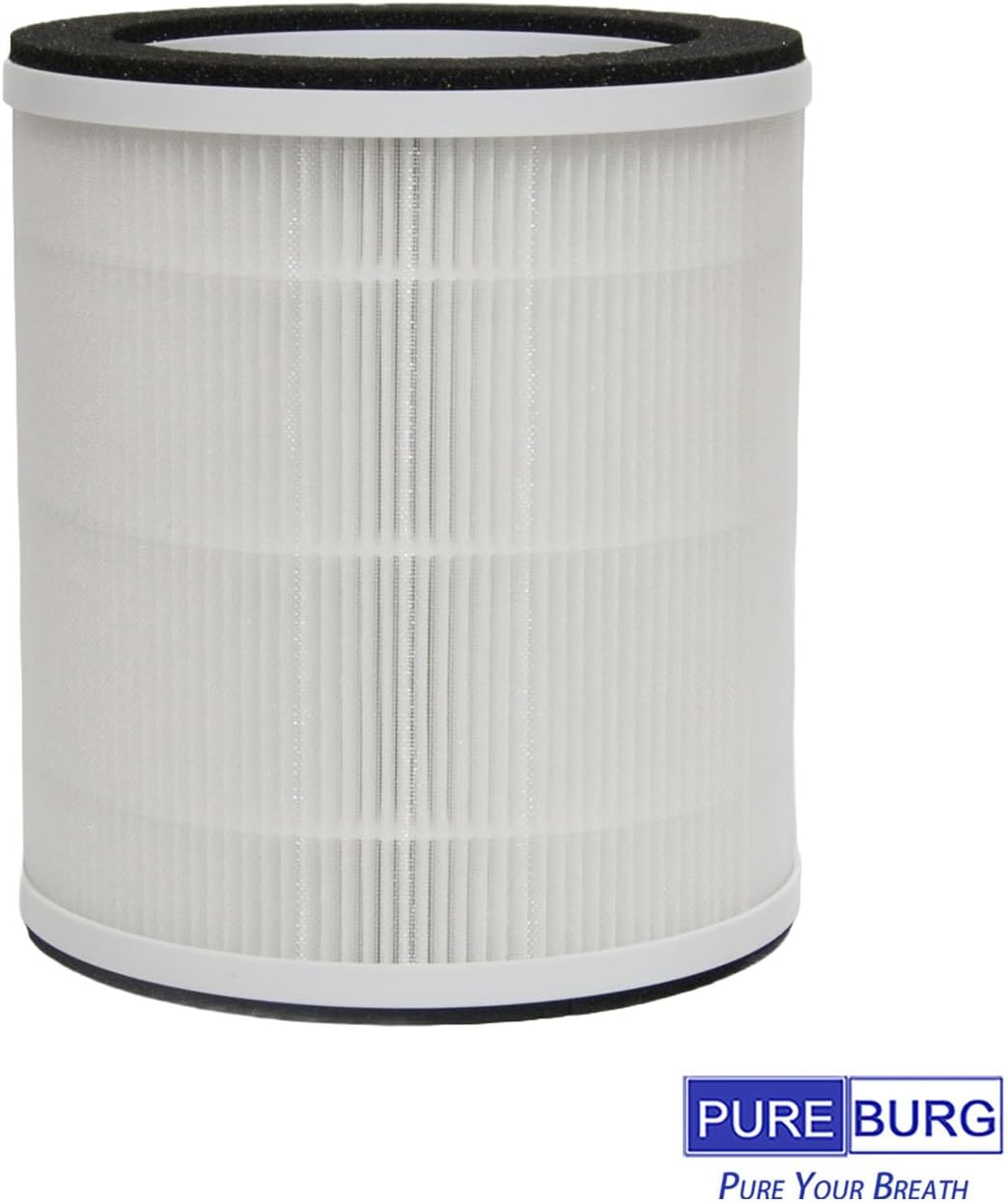 PUREBURG Replacement Filter Compatible with Dayette AP201 Air Purifier, 2-Pack H13 HEPA Activated Carbon 3-Stage Filtration Air Clean Dust VOCs Odor - Image 4