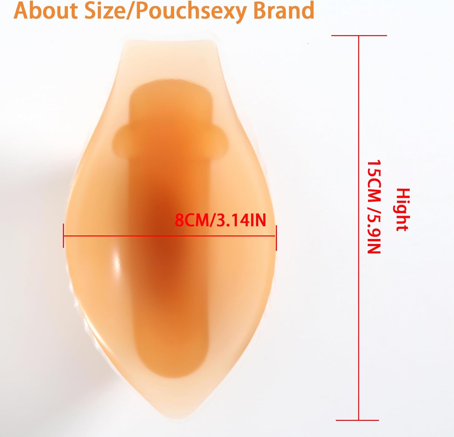 Mens Bulge Enhancing Underwear Silicone FTM Enlarge Pads Front Pouch Bulge Enhancer Paded Swimming Briefs sexy Thong - Image 5