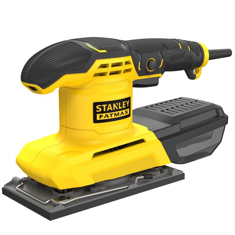 STANLEY FMEW214K-QS Levigatrice 1/3 DI FOGLIO potenza 280W – Velocità variabile