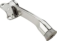 National Hardware N273-532 V238 Kickdown Door Stop Satin Chrome - Durable Wall-Protecting Spring-Loaded Holder