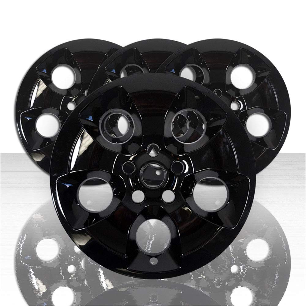 Brighter Design Set of 4 Gloss Black 5 Spoke 18