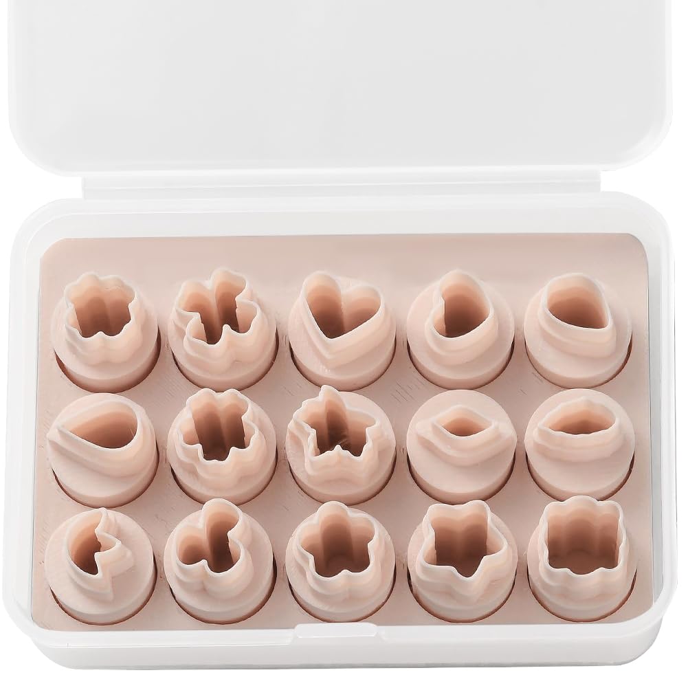 Kit 142 Pièces Emporte-Pièces Argile Polymère MWOOT Pour Boucles D'Oreilles Et Bijoux - Formes Variées + Accessoires