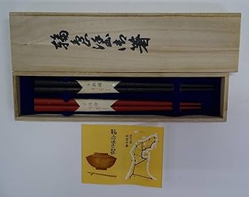 輪島塗 箸 Amazon.co.jp: 輪島塗お箸 桐箱付き（セツト） 技法:本乾漆塗り
