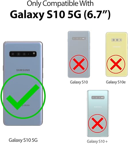 Miniatura 316 de GOOSPERY Parachoques magnético para puerta compatible con Galaxy S23, tarjetero tipo cartera, cierre automático, protección de doble capa resistente